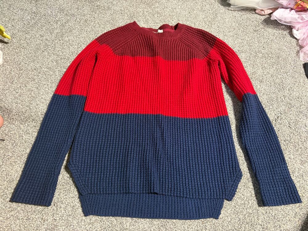 Marine Layer womens small tricolor knit sweater